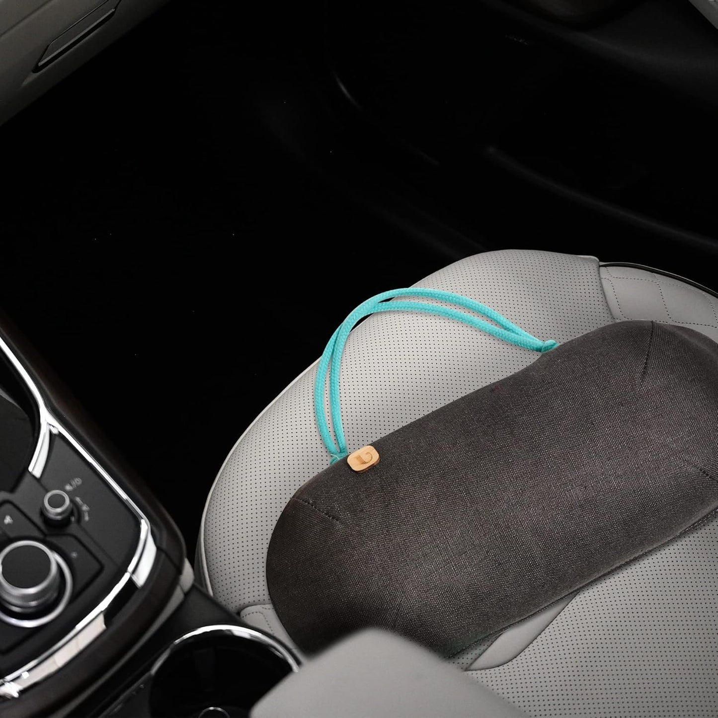 PURGGO Car Air Freshener - Lasts 365+ Days No Chemicals 100% Activated Bamboo Charcoal Fragrance-Free Deodorizer, Natural Auto Odor Eliminator, Purifier, Neutralizer, Absorb Smoke Smell