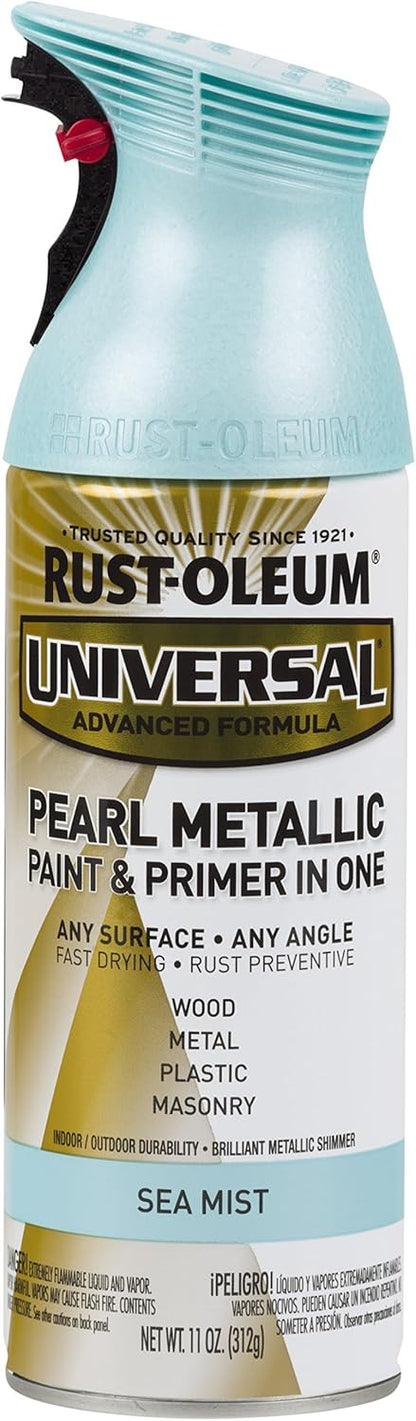 Rust-Oleum 302151 Universal All Surface Clear Topcoat Spray, 11 oz, Dead Flat Clear - Colors A