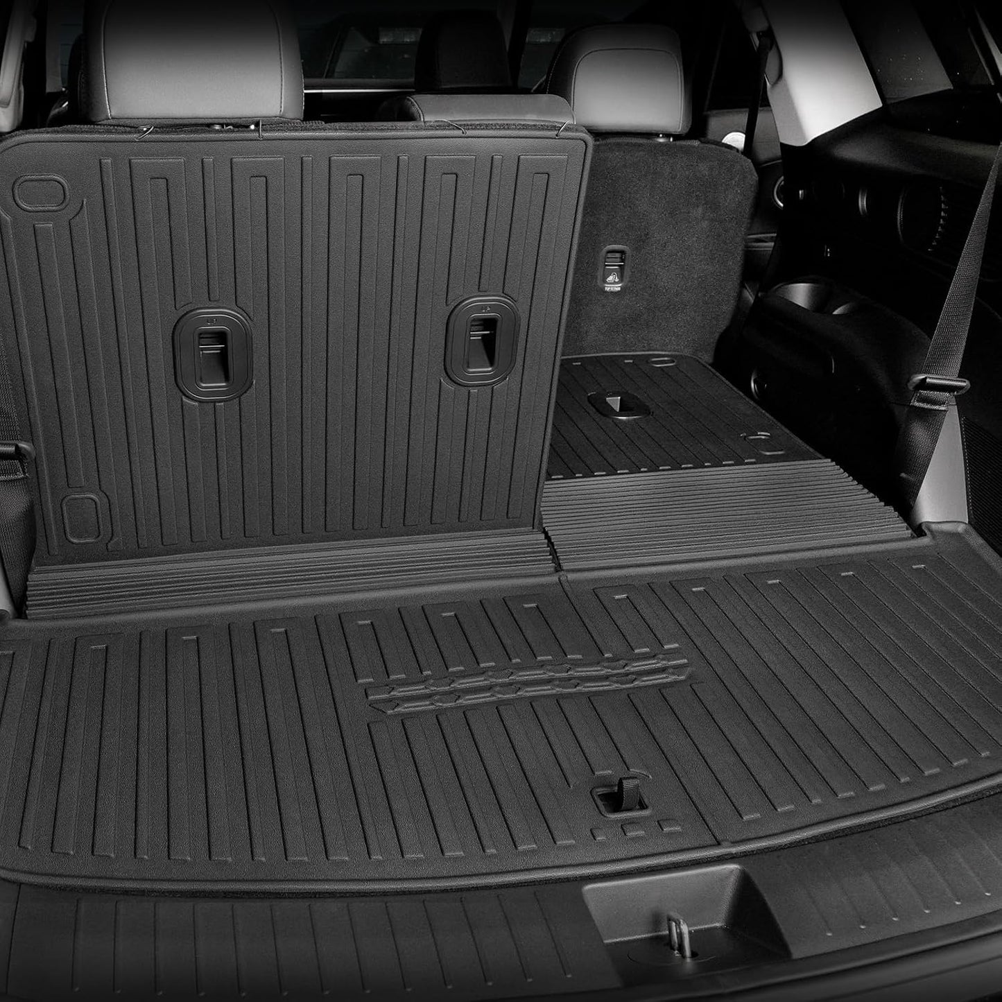 Floor Mats for Hyundai Elantra Gas 2021-2026, All Weather Floor Mats Trunk Cargo Liner and Door Sill Guards Accessories, Full Coverage Set (Not fit Hybrid Models)