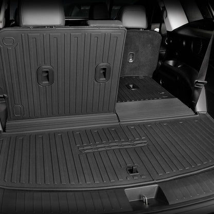 Floor Mats for Hyundai Elantra Gas 2021-2026, All Weather Floor Mats Trunk Cargo Liner and Door Sill Guards Accessories, Full Coverage Set (Not fit Hybrid Models)