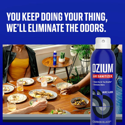 Ozium 8 Oz. Air Sanitizer & Odor Eliminator for Homes, Cars, Offices and More, Original Scent, Pack of 2