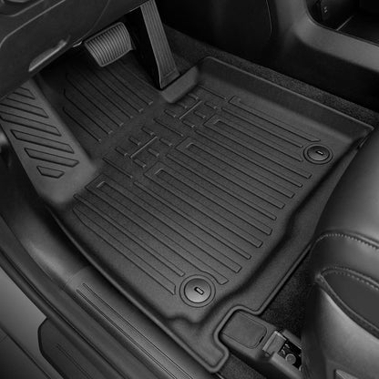 Floor Mats for Kia K5 2021-2026/Hyundai Sonata Gas 2020-2026, All Weather Floor Mats Trunk Cargo Liner Accessories, Full Coverage Set (Fit FWD Models)