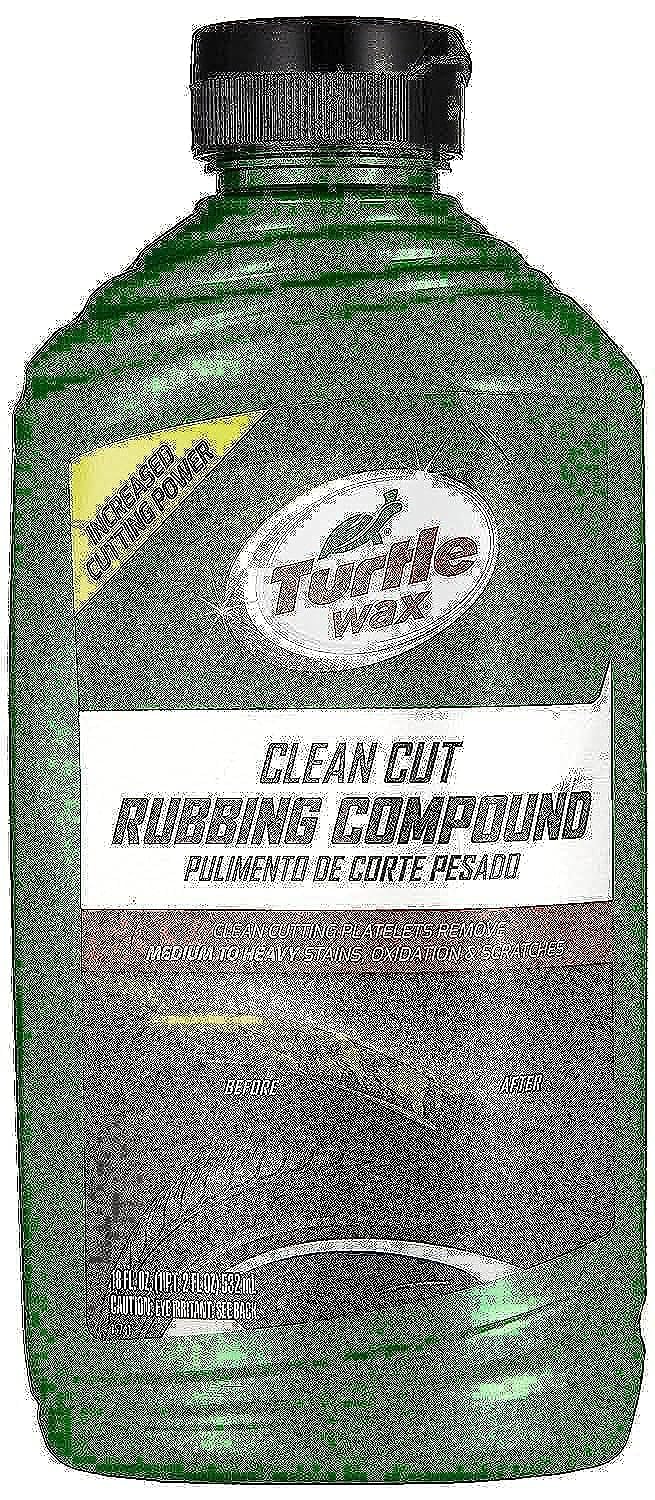 Turtle Wax T-415 Premium Grade Clean Cut Rubbing Compound - 18 Fl Oz.