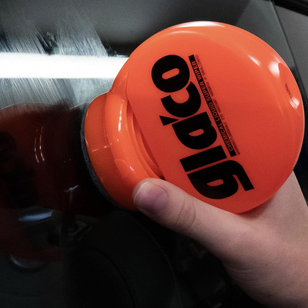 SOFT99 Glaco Roll On Large 120ml - Rain Repellent Glass Coating for Car - Strong Hydrophobic Liquid Wiper - Ergonomic Bottle Shape and Integrated Applicator