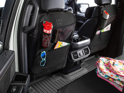 WeatherTech Seat Back Protector - Universal Kick Mat and Organizer for The Back of Your Seat - Black