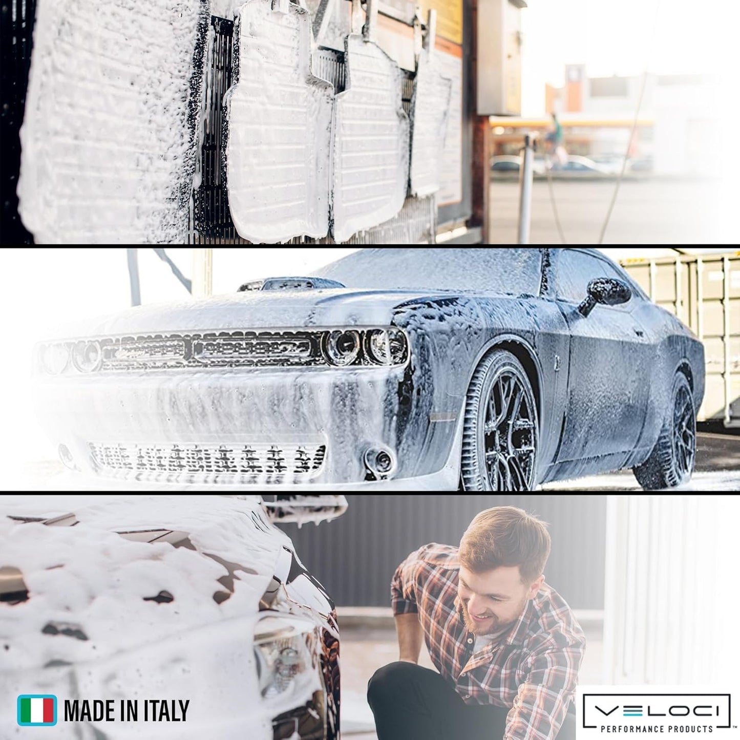 MTM Hydro Wide Mouth PF22 Foam Cannon and SG28 Trigger Gun Kit for Pressure Washer Commercial Grade Made in Italy
