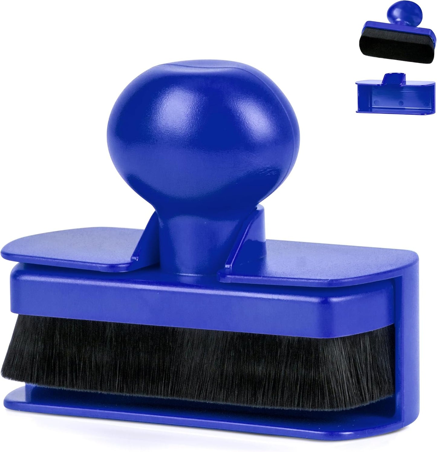 BABYSHEEP Car Tire Shine Applicator,Large Vegan Tire Shine Brush - Automotive Tire Dressing Applicator Brush with Storage Stand for Tire Detailing & Car Wash Kit, Black, 3.6 Inch Length (Black)