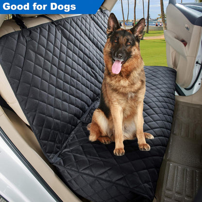 VIEWPETS Bench Car Seat Cover Protector - Waterproof, Heavy-Duty and Nonslip Pet Car Seat Cover for Dogs with Universal Size Fits for Vehicles, Trucks & SUVs