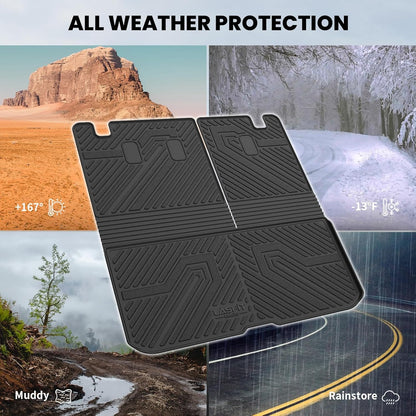 LASFIT Cargo Liner for Honda CR-V 2026 2025 2024 2023 (Gasoline & Hybrid & e:FCEV) All Weather TPE Car Trunk Mat (Upper Position), Cargo Only Black