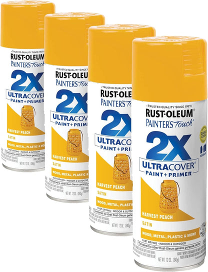 Rust-Oleum 334029 Painter's Touch 2X Ultra Cover Spray Paint, 12 oz, Gloss Clear - Colors B