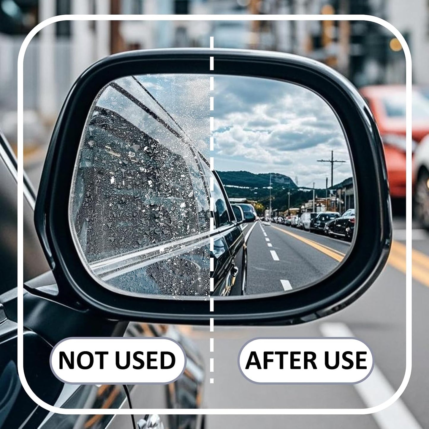 Glass Coating Spray for Car Windshield - Long-Lasting Hydrophobic Protection, Prevent Fogging, UV Shield - Improves Visibility in Rain & Snow - Easy to Apply