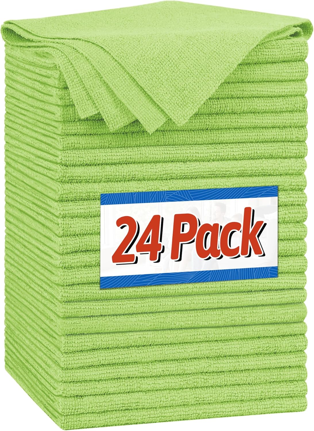 FIXSMITH Shop Towels, Pack of 200, Grey Microfiber Cleaning Cloth Bulk, Microfiber Towels for Cars, All-Purpose Absorbent Cleaning Rags, Dust Cloth for Automotive, Mechanic, Garage, 11.5 x 11.5 inch