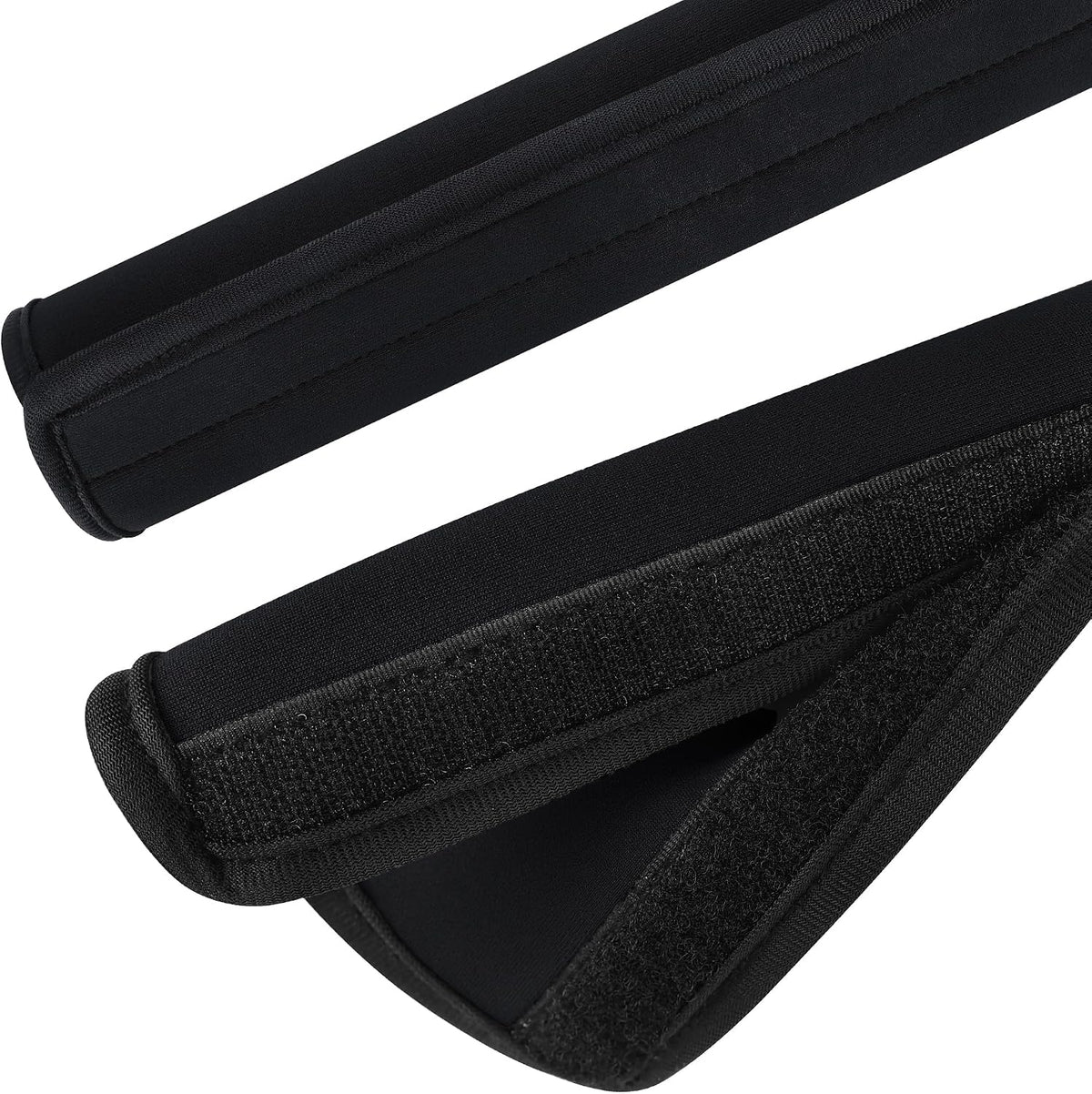 Extra Long Car Seat Belt Cover, 2Pack Waterproof Seatbelt Shoulder Pad for Comfortable Driving, Soft Seatbelt Strap Covers for Adults Kids Women & Men, Machine Washable, Grey