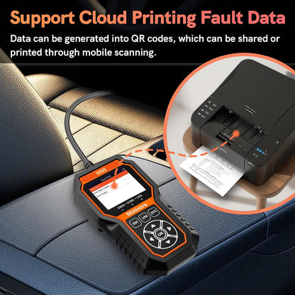 OBD2 Scanner Diagnostic Scan Tool with Solution Car Code Reader Reset Tools Check Engine Light SCAN Tool Car Accessories Read Fix Clear Car Vehicle Fault Codes for Cars 1996+ OBD II Scanner