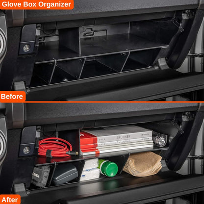 Vehicle OCD - Glove Box Organizer for Toyota 4Runner (2010-2024) and Lexus GX 460 (2010-2023)- Made in USA - SLX164