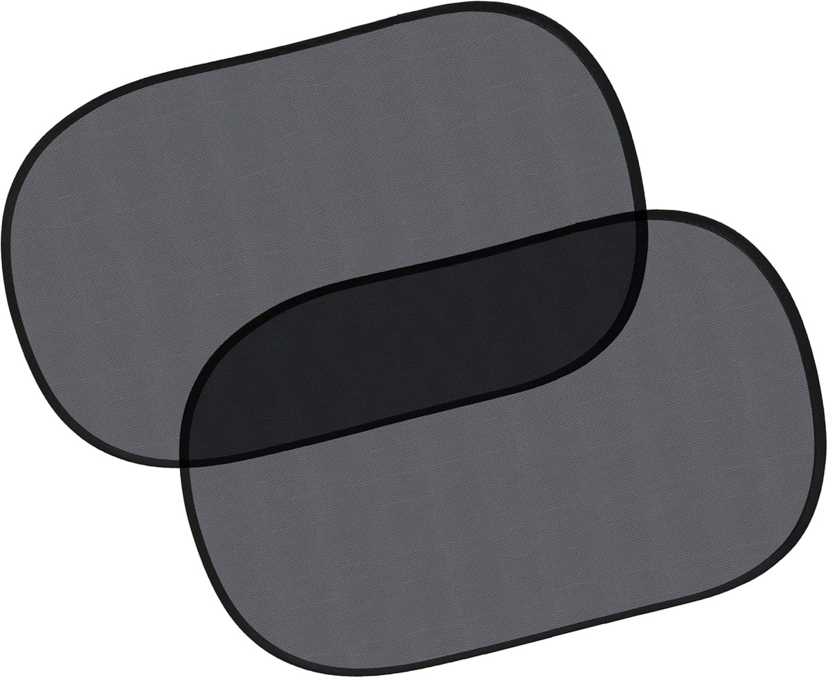 EcoNour Car Window Shades for Baby (4 Pack) | Protects Baby from Window Sun & Heat | Sun Shade Side Windows for Kids | Automotive Sun Protection from UV | Child Safety Accessories | Medium - 20"x12"
