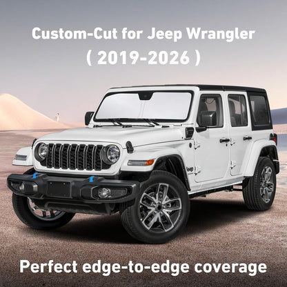 EcoNour Car Windshield Sun Shade | 2025 Upgraded Innovative No-Light-Pass Technology for Maximum Coverage | Foldable Sun Shade Keeps Your Vehicle Cool | Must-Have Car Accessories | Small (59" x 29") - Colors M