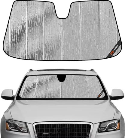 Pigenius Windshield Sunshade for Audi Q5/SQ5 2018-2025, Q5 Sportback/SQ5 Sportback 2021-2025, Q5 PHEV 2020-2025 - AstraGuard