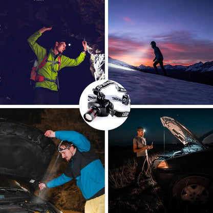 LIANXIN Car Roadside Emergency Kit, with Jumper Cables Automotive Kit,Car Safety Roadside Assistance Kit Headlamp,Tow Straps, Safety Hammers, Rainwear, Gloves.Black