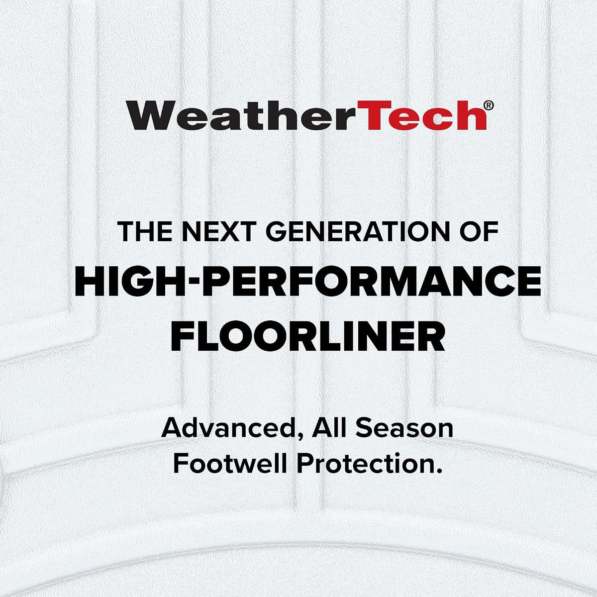 WeatherTech FloorLiner HP Custom Fit Floor Mats for Acura MDX 1st Row (4416691IM), Black