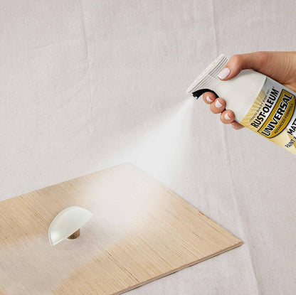 Rust-Oleum 302151 Universal All Surface Clear Topcoat Spray, 11 oz, Dead Flat Clear - Colors A