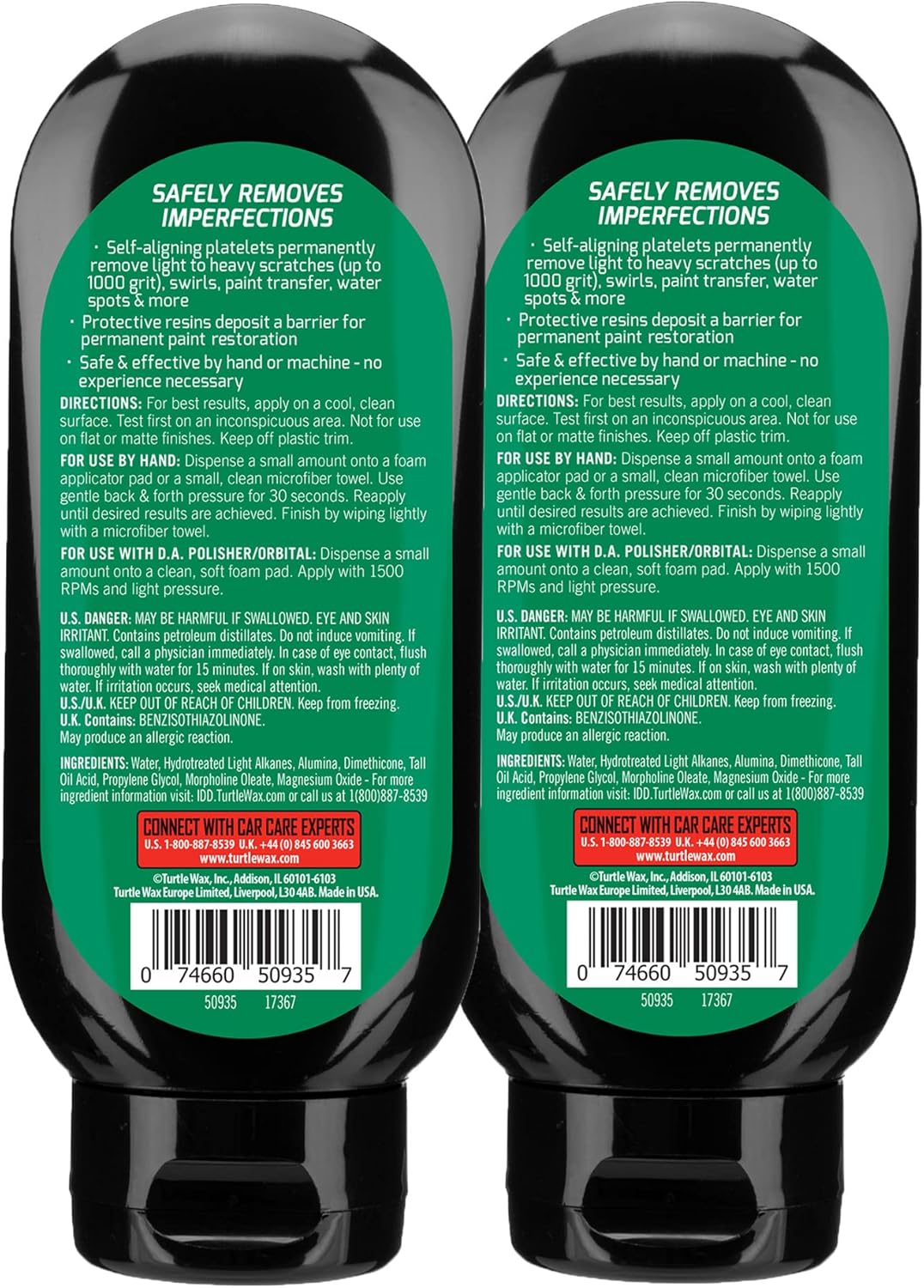 Turtle Wax Scratch Repair and Renew, Car Scratch Remover, Tackles Swirl Marks, Paint Transfer, Headlight Oxidation, Water Spot Remover for Cars, Safe for All Paint Colors, 7oz (Pack of 1)