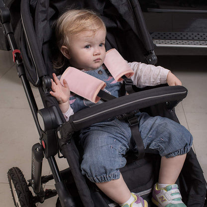 COOLBEBE Car Seat Straps Shoulder Pads for Baby Kids, Super Soft Seat Belt Covers for All Car Seats/Pushchair/Stroller/High Chair