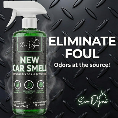New Car Smell Spray (16oz) – Long Lasting Air Freshener for Cars, Eliminates Odors, Fresh New Car Scent Like Dealership Finish, Made in USA