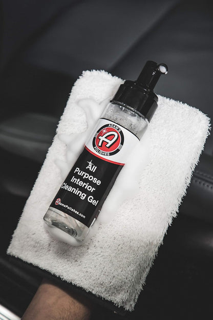 Adam's All Purpose Interior Cleaning Gel - Car Interior Cleaning For Interior Detailing Leather Seats, Vinyl Carpet, Upholstery, Plastic & Rubber Surfaces