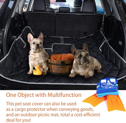 petalage Bench Dog Car Seat Cover for Back Seat Waterproof Seat Covers Durable Scratch Proof Nonslip, Protector for Pet Fur & Mud Washable Backseat Cover for Cars Armrest Compatible