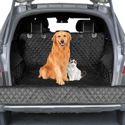 SUV Cargo Liner for Dogs, 200 * 135cm Pet Dog Car Seat Cover with Side Flaps for SUVs Backseats, Dog Car Trunk Seat Protector Cover Mat for Universal Car Trunk Pet (79inch*53.14inch)