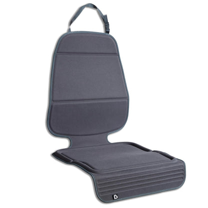 Munchkin Elite Seat Guardian Car Seat Protector, Under Car Seat Cover for Baby and Toddler Seats, Rear or Forward Facing, Dark Grey