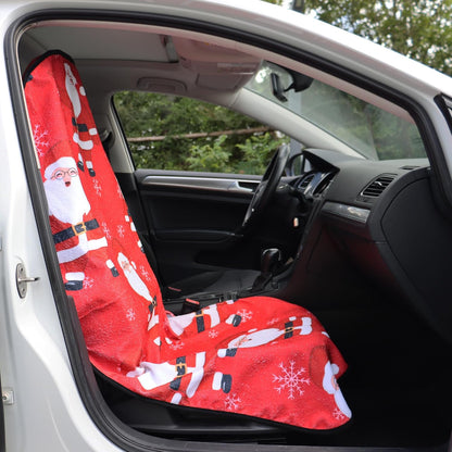 Car Seat Cover Protector Front Seats,for Gym Workout,Running,Swimming,Beach and Hiking,Waterproof Sweat Towel Bucket Seat Covers for Cars SUV Trucks (Black, 1Pcs)