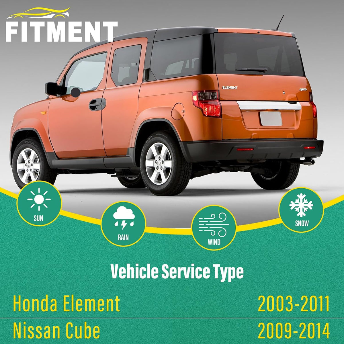 26" 16" 11" Windshield Wiper Blades Replacement for Chevrolet Chevy Trax 2024 2025 2026 Premium All Weather Front Rear Wipers Set - OEM Quality (Pack of 3) - Colors A