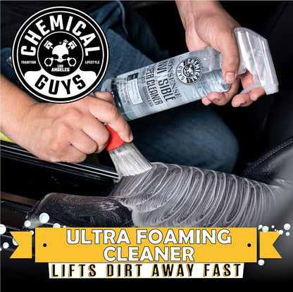 Chemical Guys Nonsense, Odorless Cleaner For Car Interior and Exterior All Purpose Cleaning Spray for Vinyl, Rubber, Plastic, Carpet, Upholstery, and Engine Bays Foaming Deep Cleaning Formula 16 oz