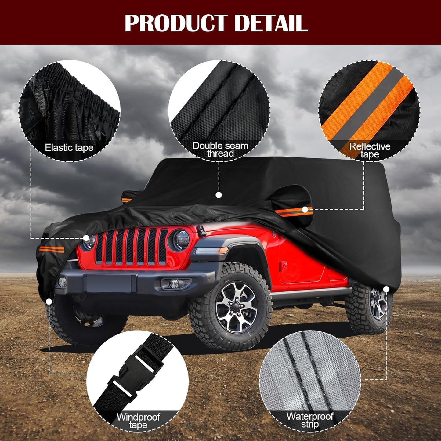 Car Cover Custom Fit for Toyota Corolla 2000-2025, Honda Civic 1991-2025, Waterproof All Weather Full Exterior Cover Rain Sun Protector Car Cover with Door Zipper