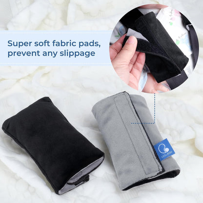 COOLBEBE Car Seat Straps Shoulder Pads for Baby Kids, Super Soft Seat Belt Covers for All Car Seats/Pushchair/Stroller/High Chair
