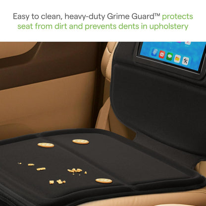 Munchkin Elite Seat Guardian Car Seat Protector, Under Car Seat Cover for Baby and Toddler Seats, Rear or Forward Facing, Dark Grey