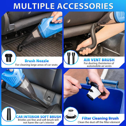 THINKWORK Pink Car Duster Interior Kit, Perfect Car Detailing Brush Kit for Cleaning Windows,Windshield,Dashboard and Air Vents Suitable for All Cars