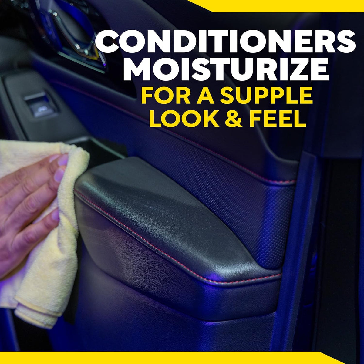 Meguiar's Gold Class Leather Conditioner Spray - Premium Car Leather Conditioner - Protect Your Car's Seats from Cracking, Fading and Drying Out - Keep It Looking and Feeling New, 16 Oz