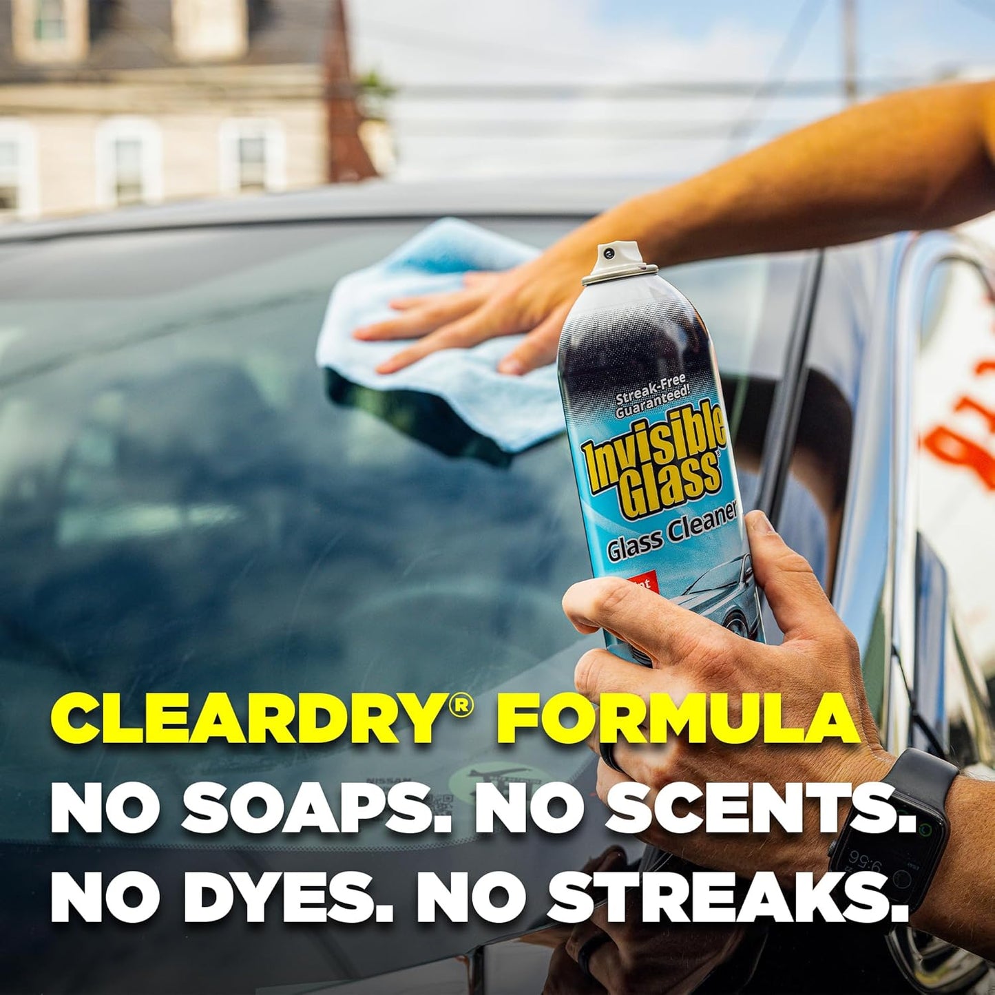 Invisible Glass 91167 Premium Glass Cleaner for Car Windshields and Windows – Automotive and Home Window Cleaner – Streak-Free, Ammonia-Free, Tint-Safe – 5 Gallons