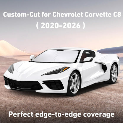 EcoNour Car Windshield Sun Shade | 2025 Upgraded Innovative No-Light-Pass Technology for Maximum Coverage | Foldable Sun Shade Keeps Your Vehicle Cool | Must-Have Car Accessories | Small (59" x 29") - Colors F