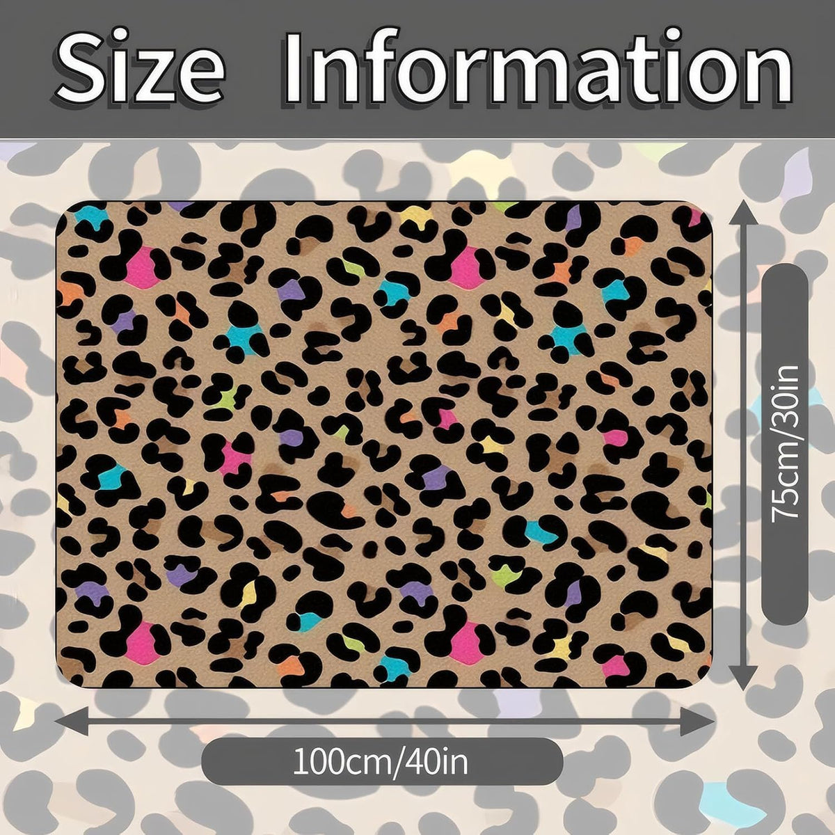 Universal Car Trunk Mat 29" x 39",Purple Colorful Flowers All Weather Trunk Protection Cargo Liner, Durable Cargo Mat Rear Trunk Liner,Stylish Vehicle Interior Accessories Suitable for Most Car Models