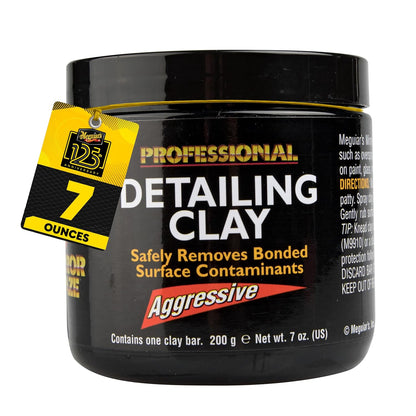 Meguiar's Professional Detailing Clay, Mild, C2000 - Car Clay Bar Safely Removes Contaminants Bonded on Paint for a Smooth, Glossy Finish - Premium Clay Bars Auto Detailing and Paint Prep, 200 Grams