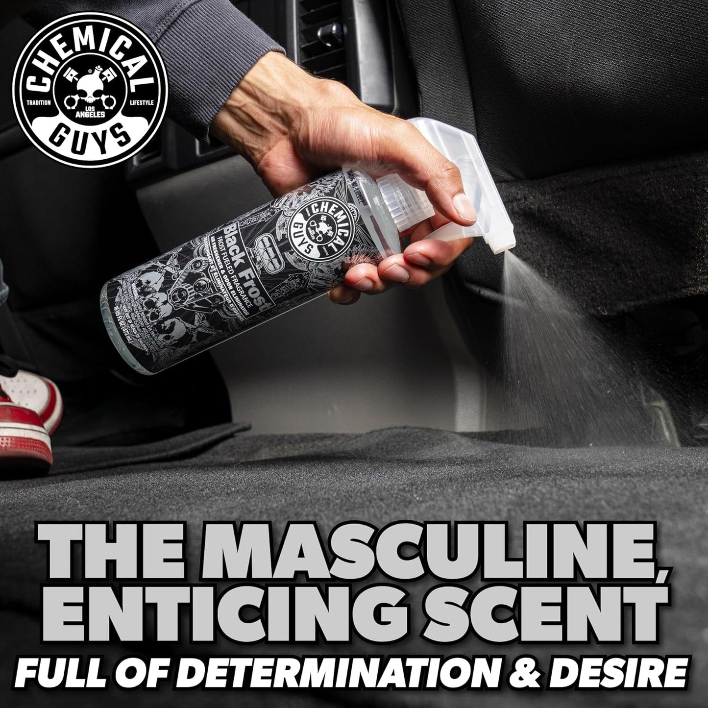 Chemical Guys AIR_069_16 Signature Scent Premium Air Freshener and Odor Eliminator, Smell of Success (Great for Cars, Trucks, SUVs, RVs, Home, Office & More) 16 fl oz