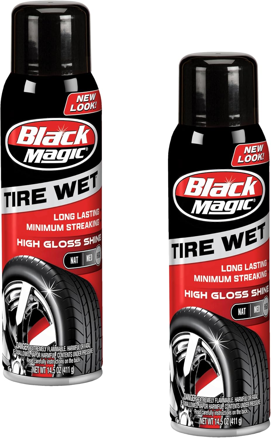 Black Magic 120218 No Scrub All Wheel Cleaner, 23 oz. (Pack of 2) - No Scrubbing Needed, Just Apply, Hose Off and Wipe for Clean Wheels Every Time