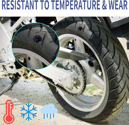 Tire Repair Nails 70PCS, Rubber Screw in Tyre Repair Screws Plugs Flat Tire Fix Rubber Nail Kits Heavy Duty Vacuum Tyre Tool with Screwdriver Box for Car Motorcycle Truck Jeep Puncture (35S+35L)