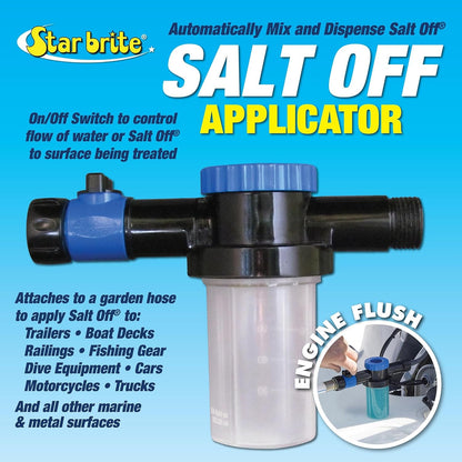 STAR BRITE Salt Off Concentrate - Ultimate Salt Remover Wash & Marine Engine Flush for Boats, Vehicles, Trailers, and More - 128 OZ Gallon (093900N)