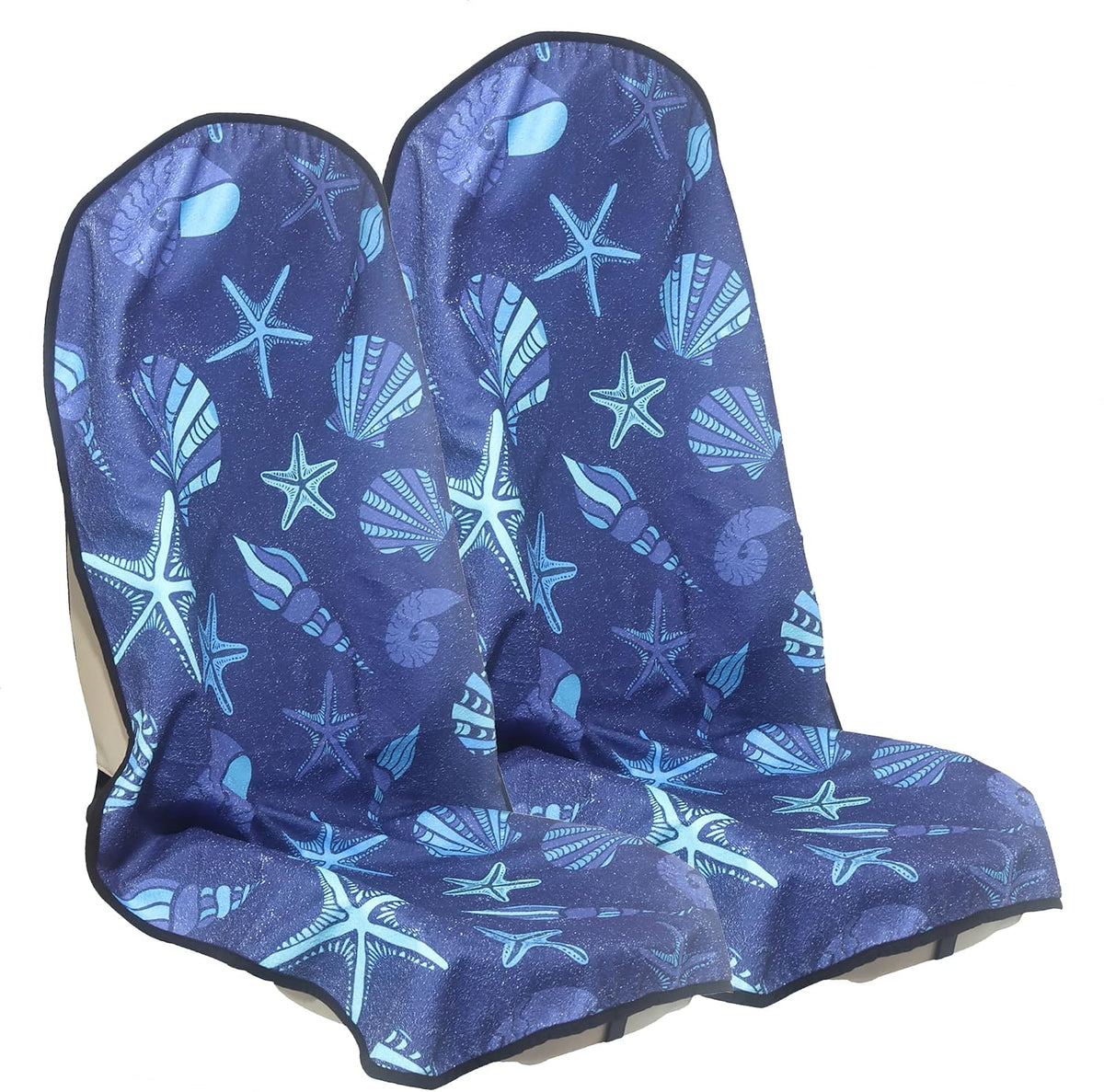 Car Seat Cover Protector Front Seats,for Gym Workout,Running,Swimming,Beach and Hiking,Waterproof Sweat Towel Bucket Seat Covers for Cars SUV Trucks (Black, 1Pcs)