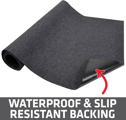 Drymate XL Oil Spill Mat (36" x 59"), Premium Absorbent Oil Pad, Reusable, Washable, Durable, Waterproof Backing Contains Liquids, Protects Garage Floor Surface (USA Made)